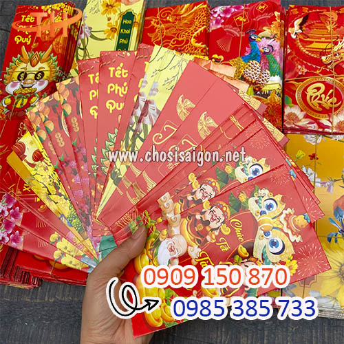 Bao lì xì tết cao cấp sỉ rẻ nhất