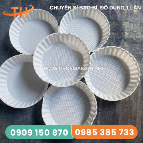Chén nhựa nhỏ đựng tương, nước chấm