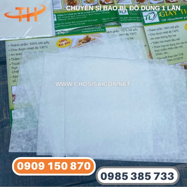 Giá sỉ cực tốt giấy thấm dầu mỡ
