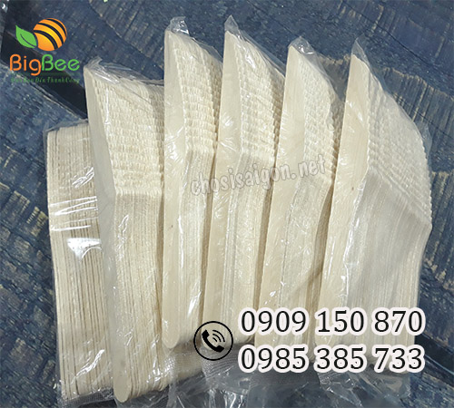 Dao gỗ dùng 1 lần sỉ rẻ nhất TP.HCM