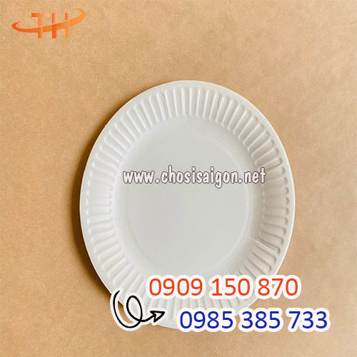 Đĩa giấy đựng bánh kem sỉ rẻ nhất