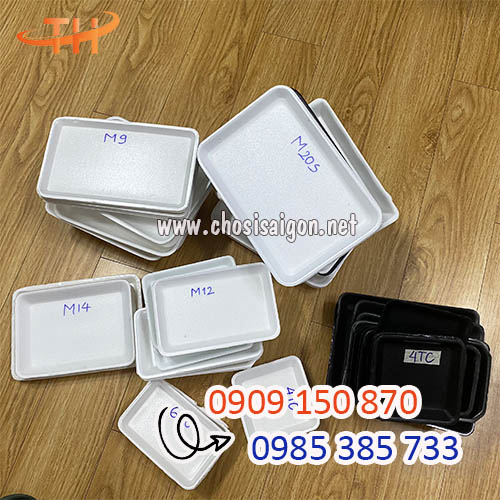 Khay xốp đa dạng kích thước, mẫu mã giá rẻ
