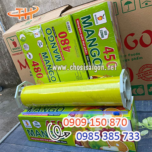 Màng bọc thực phẩm Mango 450, 480 giá sỉ rẻ nhất