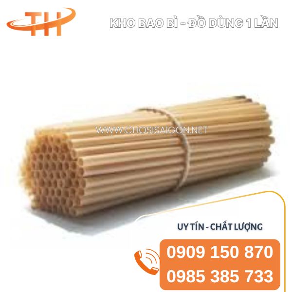 Ống hút bã mía an toàn, thân thiện môi trường giá sỉ