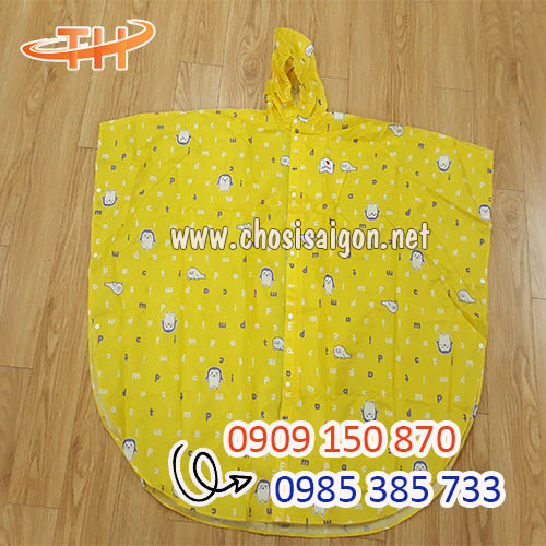 Áo mưa cho bé cao cấp sỉ rẻ loại tốt