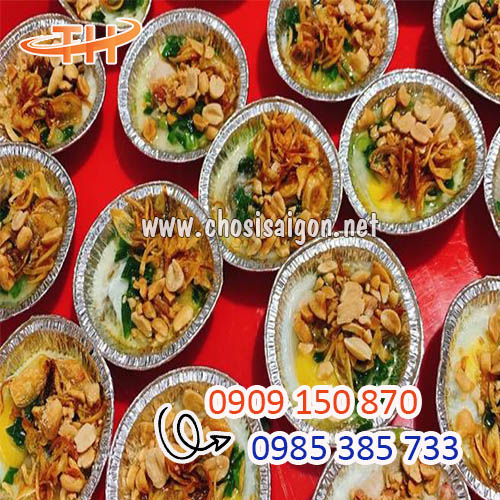 Chén bạc nướng hầu, trứng cút lộn giá sỉ rẻ