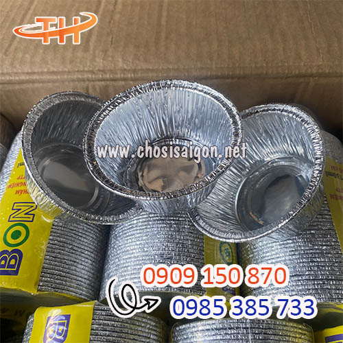 Chén giấy bạc nướng hầu, nướng bánh, thực phẩm giá sỉ