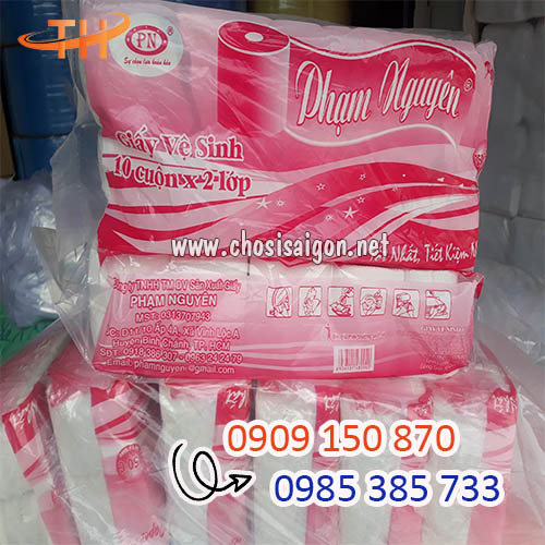 Giấy vệ sinh Phạm Nguyên giá rẻ tại nhà phân phối