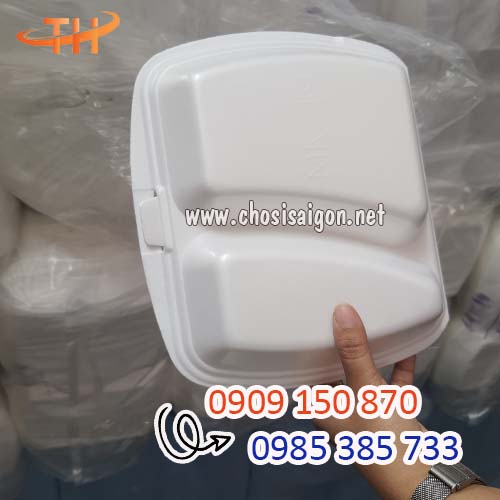 Hộp xốp 2 ngăn tiện lợi giá sỉ rẻ