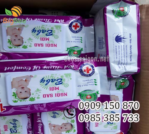 Sỉ lẻ khăn giấy ướt 100 tờ an toàn chất lượng