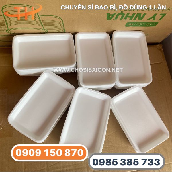 Khay xốp đựng thực phẩm giá sỉ rẻ