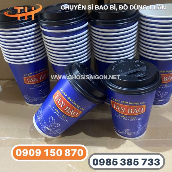 Gía sỉ rẻ ly giấy in logo theo yêu cầu