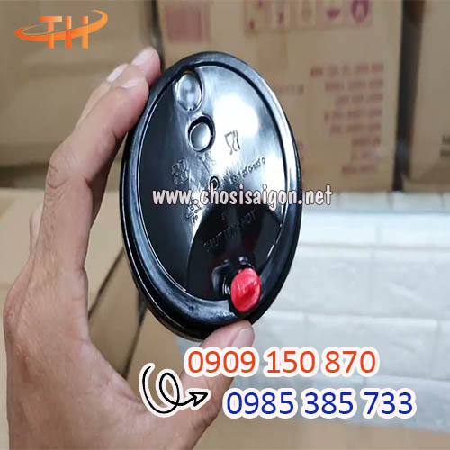 Ly nhựa nắp tim đen dung tích 500ml giá sỉ rẻ