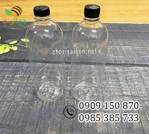 Chai nhựa pet 1 lít (1000ml) an toàn, chất lượng giá ưu đãi tại TP.HCM