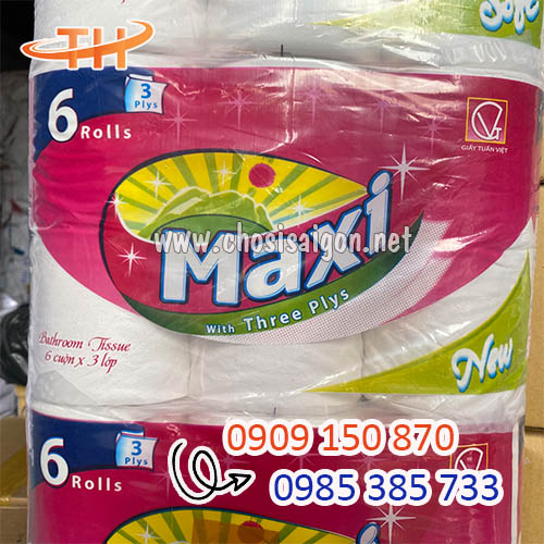 Giấy vệ sinh Maxi giá sỉ rẻ nhất