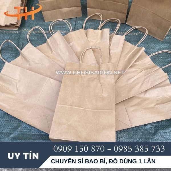 Gía sỉ rẻ tại Bình Chánh túi giấy kraft