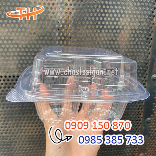 Vỉ nhựa pet đựng trứng 4 quả giá sỉ rẻ