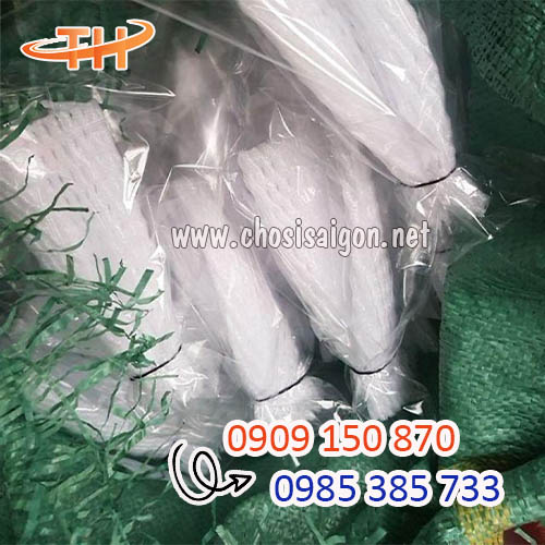 Xốp lưới bao ổi lòng sẵn túi nilon và thun sỉ rẻ tại HCM