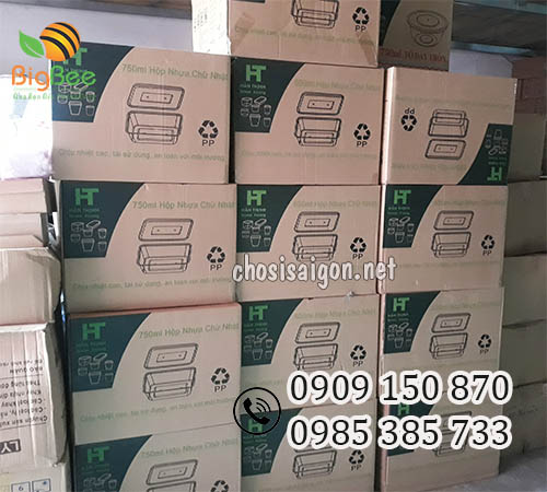 Hộp nhựa chữ nhật uy tín, chất lượng giá sỉ tại HCM