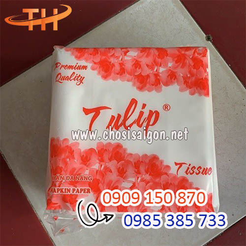 Khăn giấy vuông Tulip giá sỉ tốt nhất