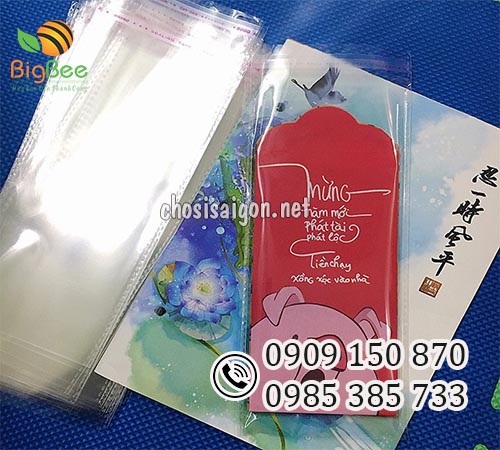 Túi opp (túi dán miệng) đựng bao lì xì sỉ rẻ, uy tín, chất lượng