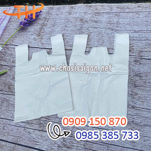 Túi xốp siêu thị trắng sữa giá sỉ