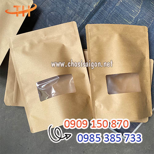 Giá sỉ túi zip giấy đựng thực phẩm giá rẻ