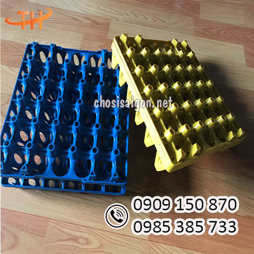 Vỉ nhựa đựng trứng đủ màu 30 quả giá sỉ ưu đãi