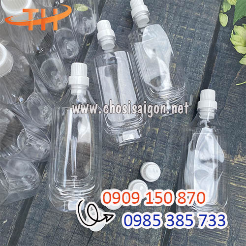 Vỏ chai nhựa đựng nước lau sàn 1 lít dày dặn, cứng cáp rẻ