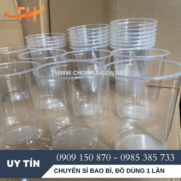 Ly nhựa 900ml đựng nước dừa giá siêu rẻ