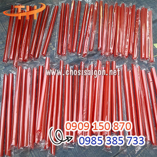 Ống hút nhựa phi 12 bọc màng giá siêu rẻ
