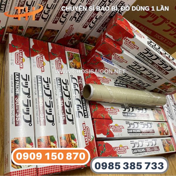 Màng bọc thực phẩm Las Palms 30cm x 35m giá tốt