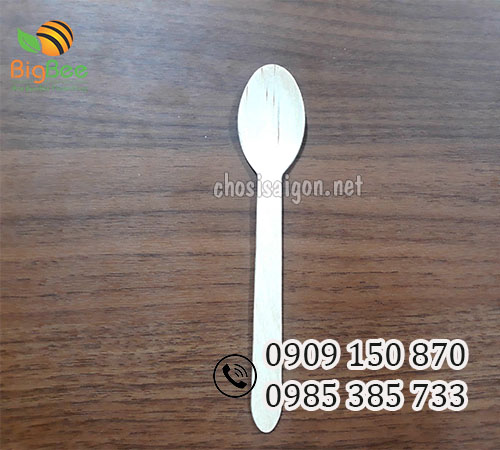 Thìa gỗ (muỗng gỗ) an toàn, thân thiện với môi trường giá tốt nhất