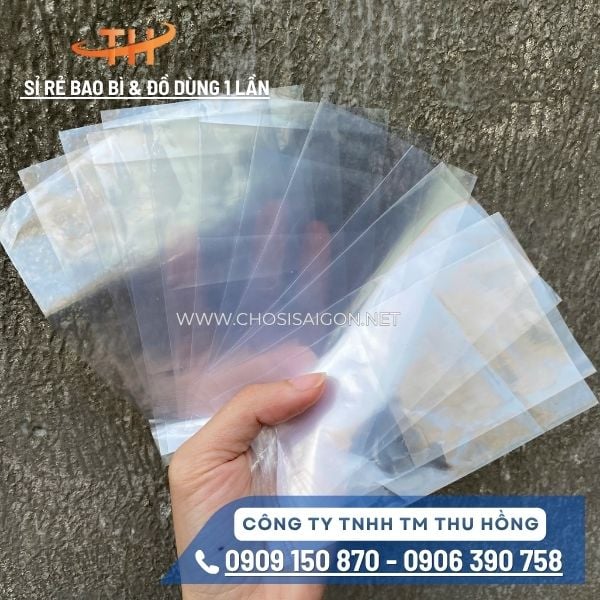 Túi PE size nhỏ đựng tương, muối chấm, thuốc tây giá ưu đãi