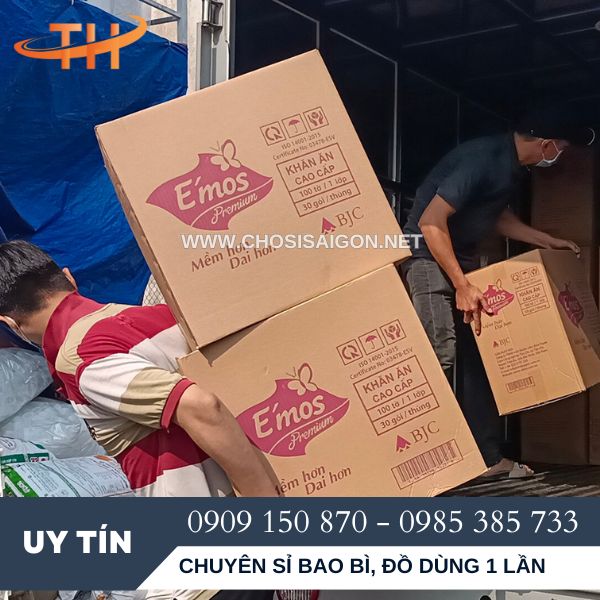 Giấy vuông E'mos xưởng sỉ số lượng lớn giá rẻ