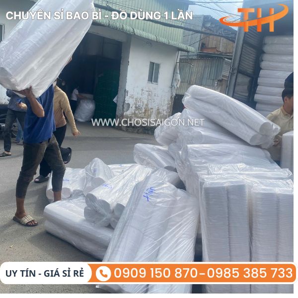 Sẵn kho hộp xốp nhỏ bánh bao số lượng lớn