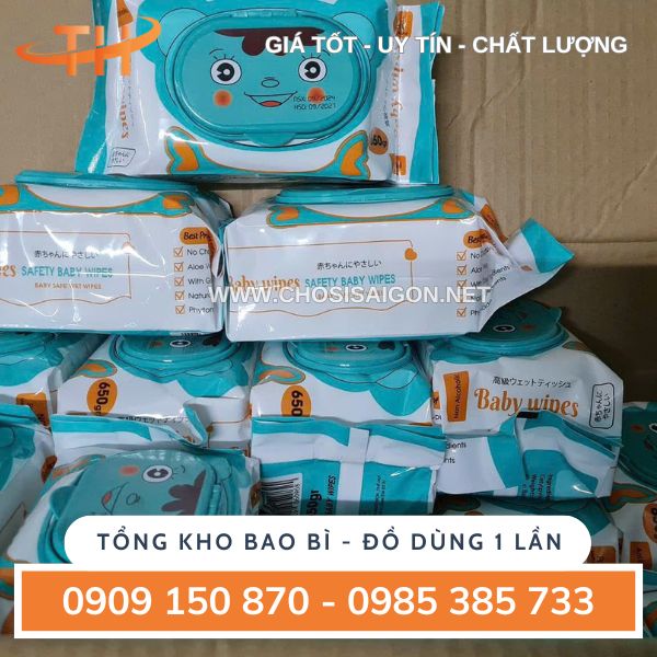 Giao sỉ khăn giấy ướt toàn quốc