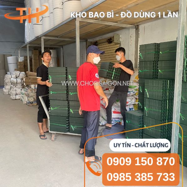 Khay nhựa cứng đựng trứng 30 quả màu xanh giao sỉ