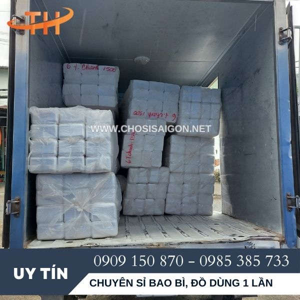 Giao sỉ tận nơi khay xốp đựng chanh 4, 6 quả
