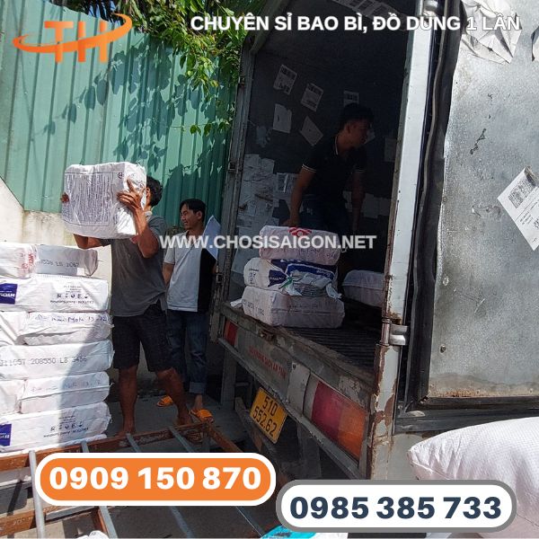 Giao sỉ túi đựng rác cuộn cho các đại lý toàn quốc