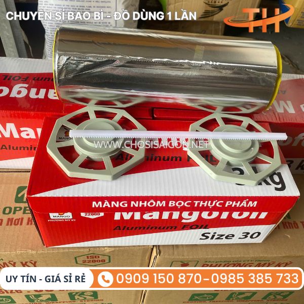 Giấy bạc nướng đủ kích thước, trọng lượng