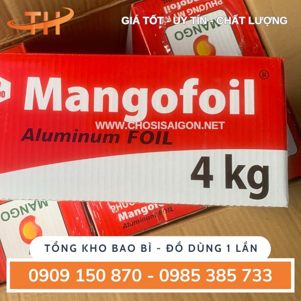 Giấy bạc nướng 4 kg giá sỉ hấp dẫn