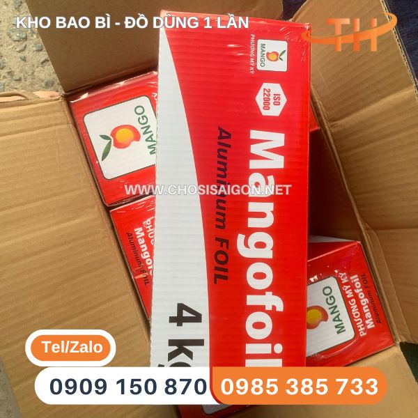 Giấy bạc nướng 4kg giá sỉ