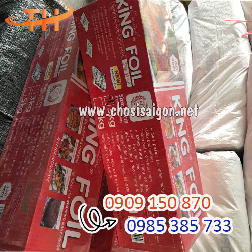 Giấy bạc nướng King Foil 5kg sỉ rẻ