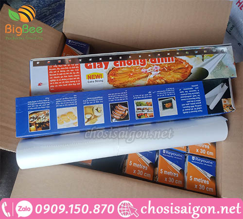 Giấy thấm dầu, giấy chống dính giá rẻ cho đại lý