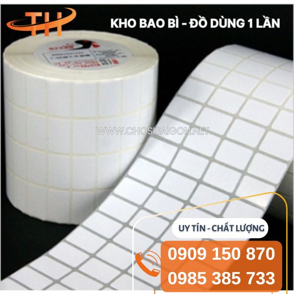 Giấy decal nhiệt 4 tem 20x15mm giá rẻ