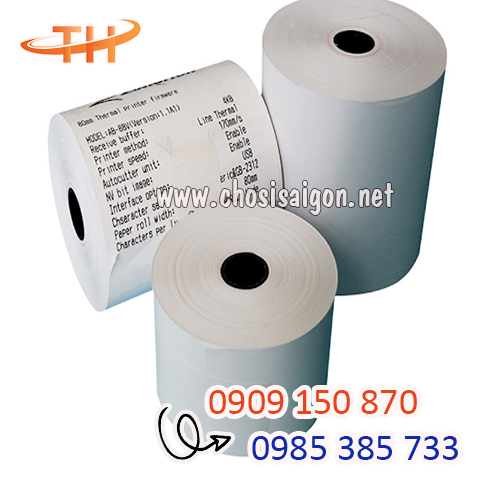 Giấy in bill tính tiền, giấy in hóa đơn, giấy in nhiệt giá rẻ