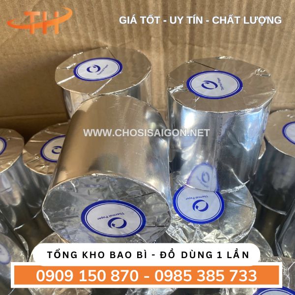 Giấy in hóa đơn nhiệt K80x80 chính hãng, giá rẻ