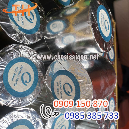 Giấy in hóa đơn nhiệt K80 bỏ sỉ giá rẻ