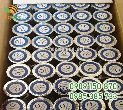 Giấy in nhiệt K80 giá ưu đãi tại TP.HCM